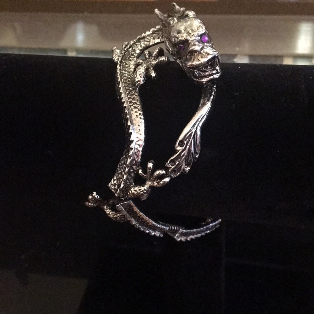 Woman’s dragon bracelet